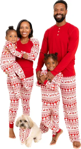 Vista 24 de Owlivia Pijamas de Navidad de Halloween para la familia, pijamas de algodón orgánico a juego candies