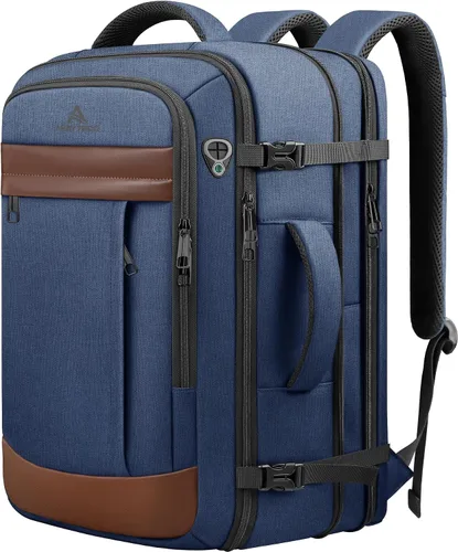 Vista 15 de AREYTECO Mochila de viaje para mujer, mochila de mano expandible de 50 L Amourpink
