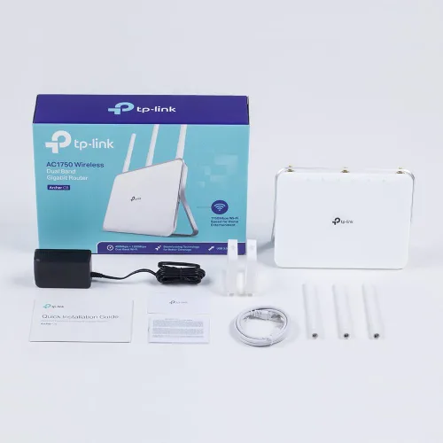 Vista 6 de TP-Link Router Gigabit Wi-Fi inalámbrico AC1750 (Archer C8)