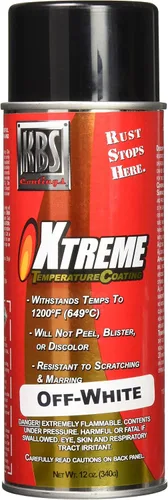 Vista 12 de KBS Coatings - Recubrimiento de temperatura Xtreme, color negro azabache , Acero inoxidable