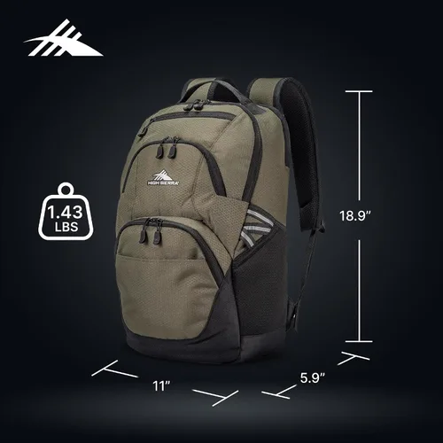 Vista 55 de High Sierra Mochila Swoop Sg, Plateado combinado, Mochila Swoop Sg