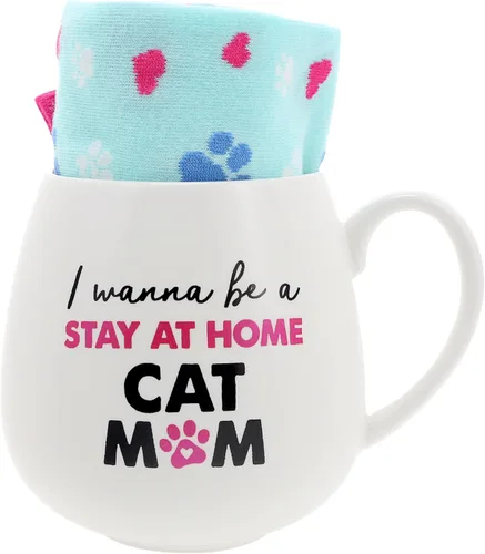 Vista 9 de Pavilion - Taza de 15.5 onzas y juego de regalo de calcetines M/L - You Can't Buy Love, But You Can Rescue It