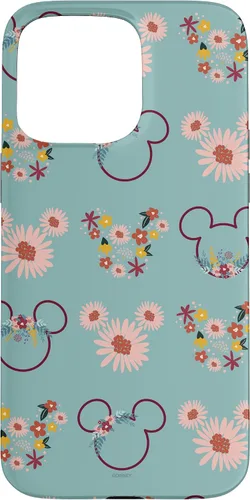 Vista 28 de Funda con estampado de flores y margaritas de Mickey Mouse para iPhone 16 Disney
