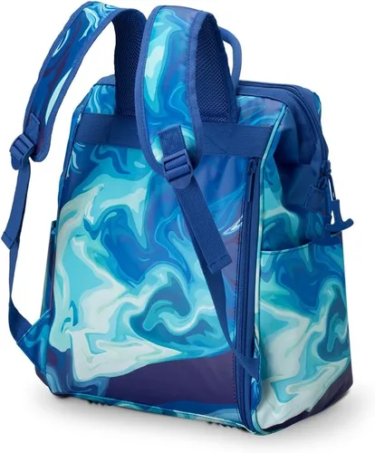 Vista 3 de Mochila enfriadora Swig Life Packi, enfriador aislado, bolsa de playa impermeable, 24 latas, enfriadores aislados livianos