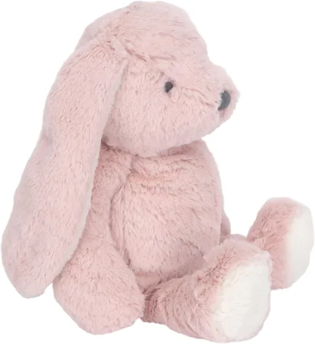Vista 3 de Lambs & Ivy - Conejo de peluche rosa botánico para bebé, juguete de animal de peluche - Hip Hop