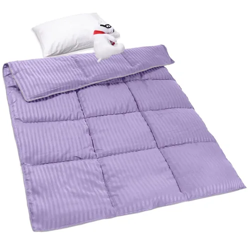 Vista 16 de ZPECC Edredón alternativo de plumón para niños pequeños, manta colcha hipoalergénica de 39 x 47 pulgadas, relleno de edredón para niños suave