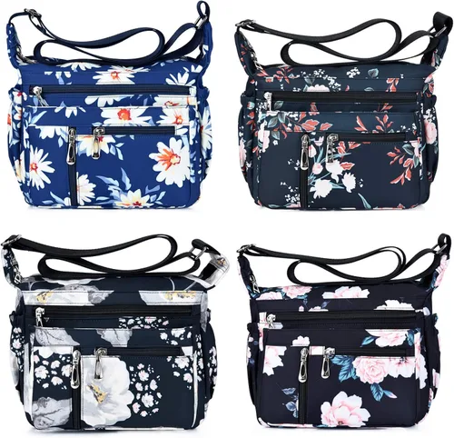Vista 2 de Fabuxry - Bolsas y Bolsos de Hombro para Mujer Bolso mensajero