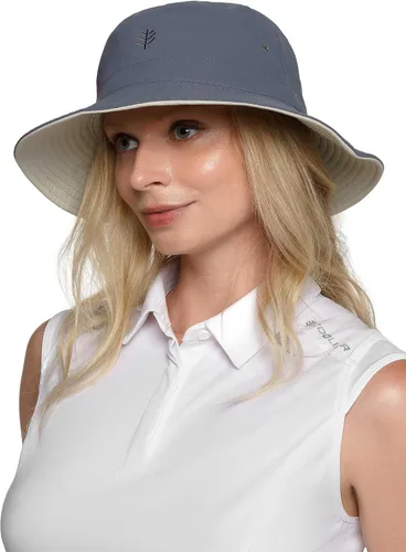 Vista 3 de Coolibar UPF 50+ - Gorro para hombre (resistente al cloro, protección solar)