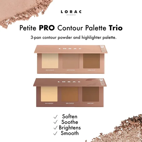 Vista 2 de LORAC Petite PRO - Paleta de polvos iluminador
