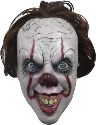 Vista 4 de Waylike Scary - Máscara de payaso para adultos