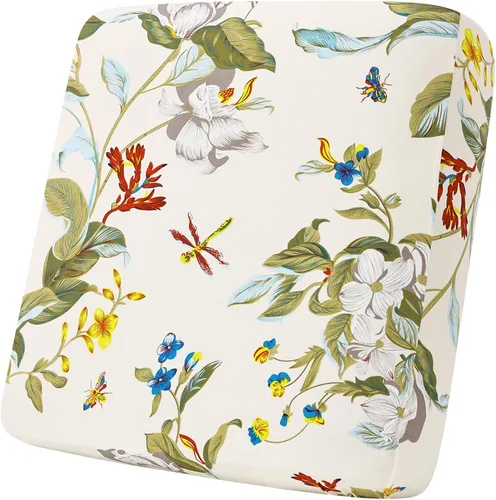 Vista 110 de Smiry Fundas de cojín de sofá estampadas, fundas elásticas suaves para sofá, fundas de sofá lavables antideslizantes, protector de muebles para Beige