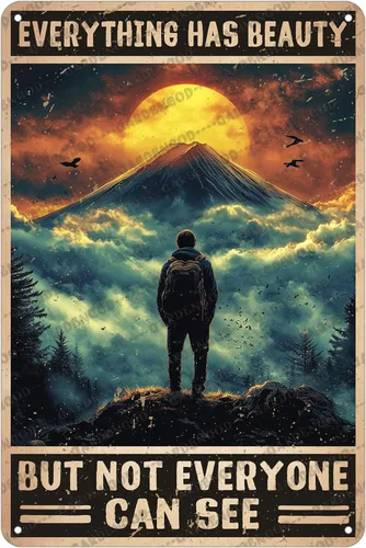 Vista 23 de Cartel de metal divertido con texto en inglés «At The Lake Every Hour Is Happy Hour», divertido póster de hojalata novedoso para el hogar, cocina