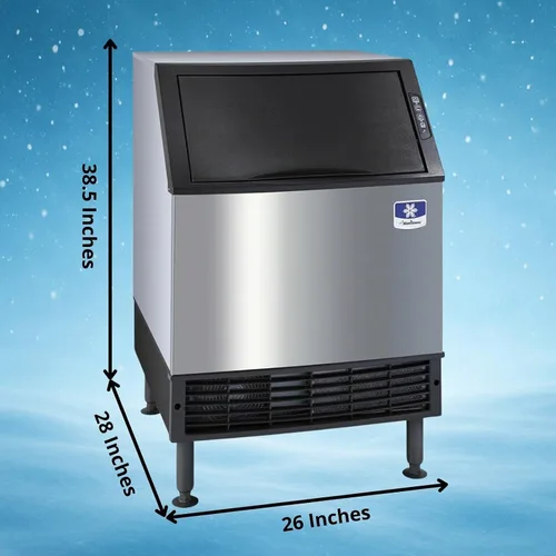 Vista 3 de Manitowoc UYF-0140A NEO Máquina de hielo para debajo del mostrador
