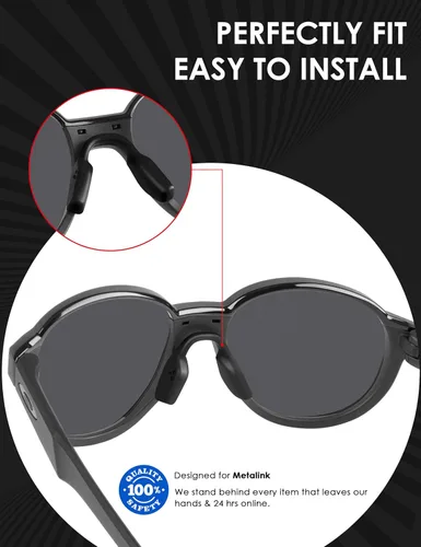 Vista 2 de BLAZERBUCK Almohadillas de nariz de repuesto para gafas Oakley Metalink OX8153