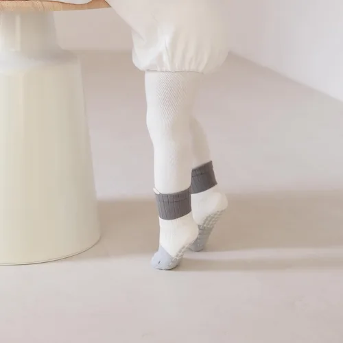 Vista 3 de VWU Calcetines de algodón unisex para bebés de 0 a 5 años Paquete de 6 bloques