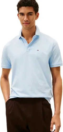 Vista 34 de Tommy Hilfiger - Camisa polo de manga corta para hombre, en ajuste clásico, de algodón piqué Violeta africana