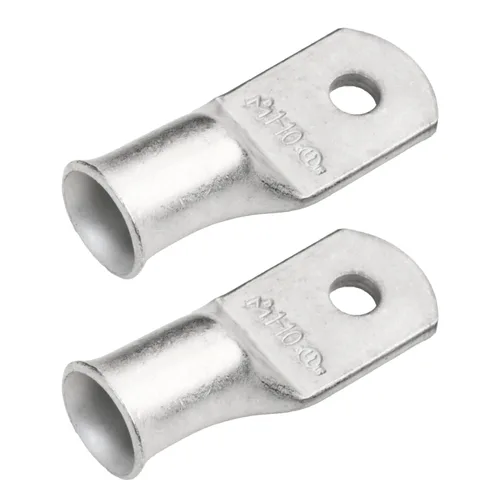 Vista 79 de SELTERM 5 piezas terminales de cable de cobre estañado 1/0 AWG perno de 1/2", extremos de cable de batería, terminales de anillo, conectores