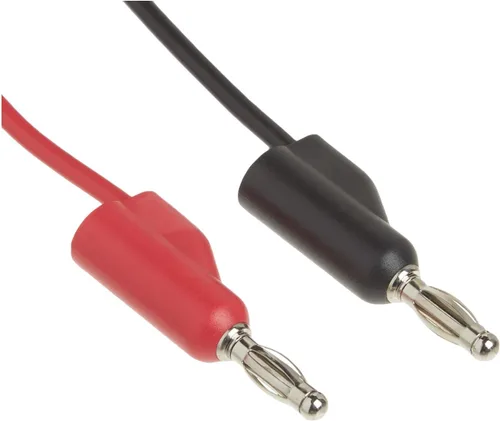 Vista 3 de Elenco TL-12 juego de cables con conector banana a punta Mingrabber