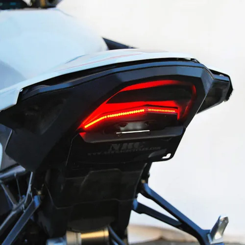 Vista 3 de New Rage Cycles Eliminador de guardabarros compatible con BMW S1000RR (2023-presente) modelo estándar de EE. UU