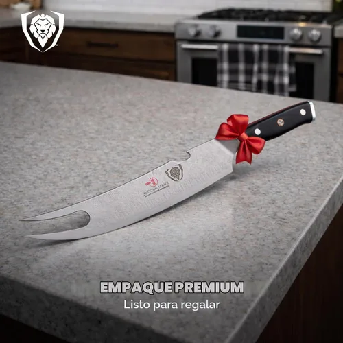 Vista 7 de Dalstrong - Cuchillo para barbacoa Pitmaster de 8 pulgadas, acero japonés