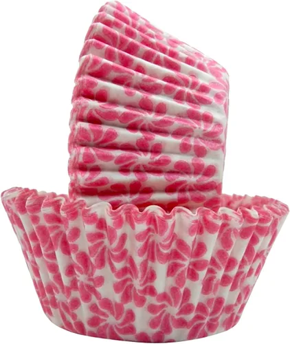 Vista 39 de Regency Wraps Vasos para hornear de grado profesional a prueba de grasa, paquete de 40 unidades, forros estándar, guingam negro, para cupcakes Negro