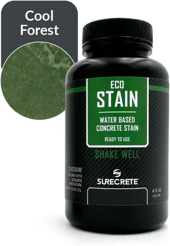 Vista 16 de Surecrete Eco Stain - Tinte a base de agua para hormigón, probador de 4 onzas, nogal