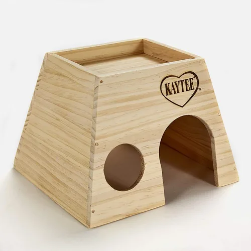 Vista 2 de Super Pet Woodland Get-A-Way - Casa grande para conejillo de indias (paquete de 3)