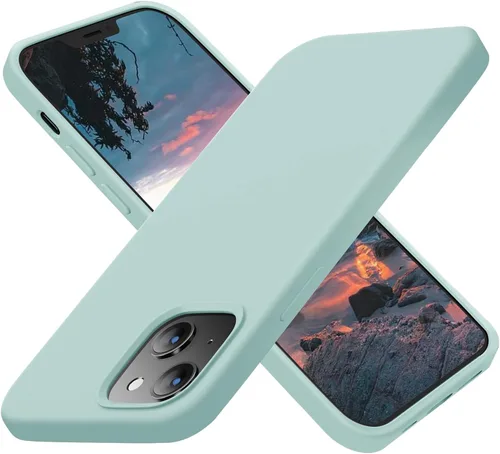 Vista 13 de Cordking Funda diseñada para iPhone 13, diseñada para iPhone 14, funda ultradelgada de silicona, funda protectora a prueba de golpes