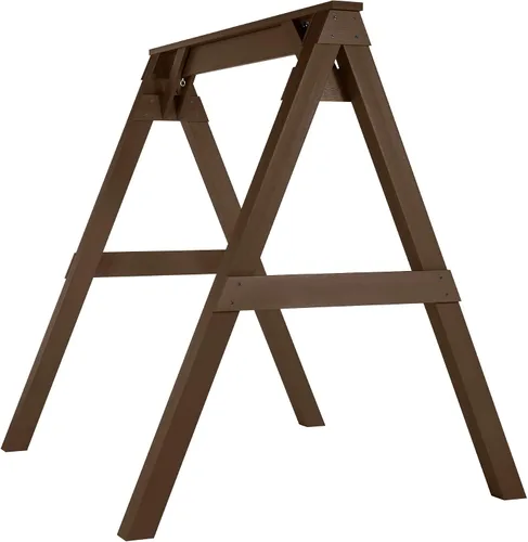 Vista 10 de Highwood Soporte de columpio de porche resistente a la intemperie, color negro