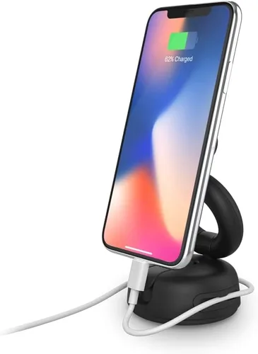 Vista 8 de PopSockets - Soporte multiusos para teléfono para salpicadero, parabrisas y escritorio - Negro