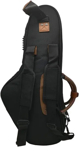 Vista 4 de Funda de mochila para saxofón alto, bolsa de saxofón suave, ligera, 0.591 in acolchada