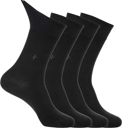 Vista 2 de Calcetines de vestir para diabéticos, cómodos y suaves, para hombres y mujeres, no restrictivos para facilitar la circulación, neuropatía y Negro 4