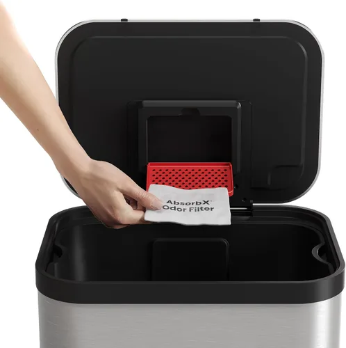 Vista 4 de iTouchless - Bote de basura con sensor y sistema de control de olores para la cocina