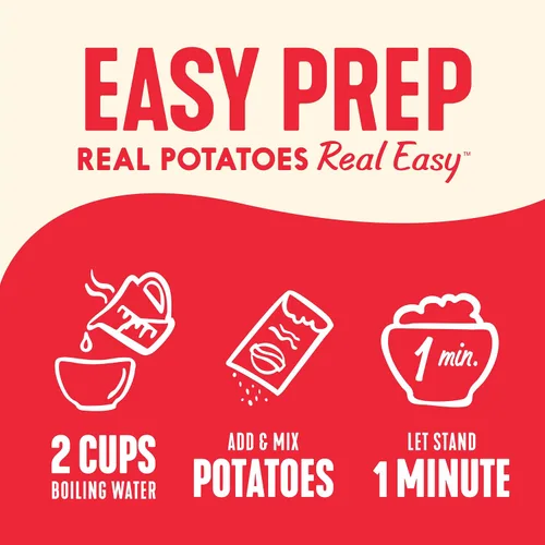 Vista 7 de Idahoan® Buttery Homestyle® Puré de papas, 4 onzas (paquete de 12)