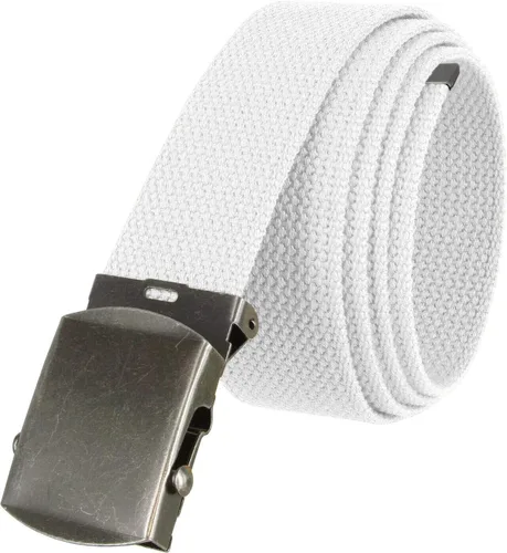 Vista 22 de Cinturón militar de lona Cinturón de tela Cinturón sin cuero Cinturón de talla única, 1-1/2 "(38 mm) de ancho