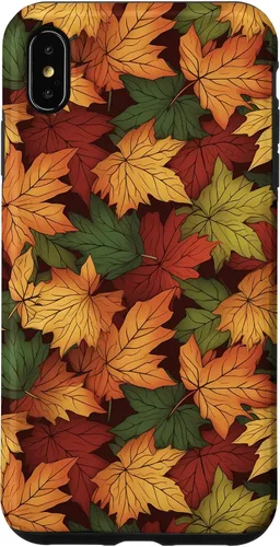 Vista 11 de iPhone 16 Follaje Reunión de hojas de otoño temporada caso