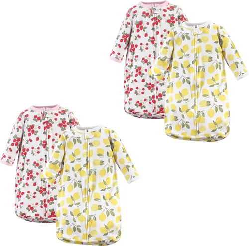 Vista 55 de Hudson Baby Saco de dormir unisex de algodón con manga larga para bebé, saco, manta