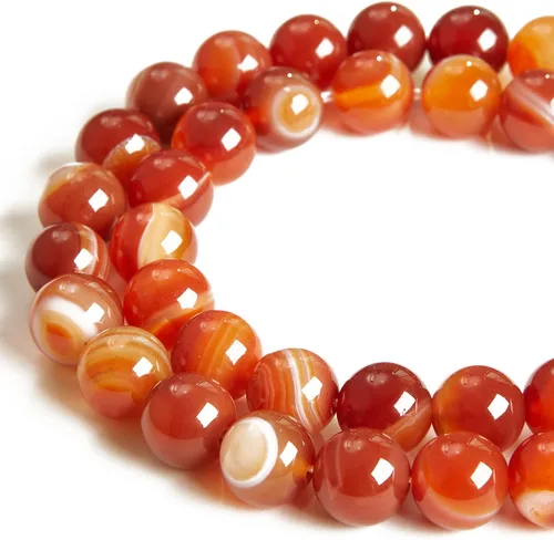 Vista 27 de 60 piezas de cuentas de turquesa africana natural de 6 mm, cuentas de piedras preciosas naturales, cuentas sueltas redondas para hacer joyas