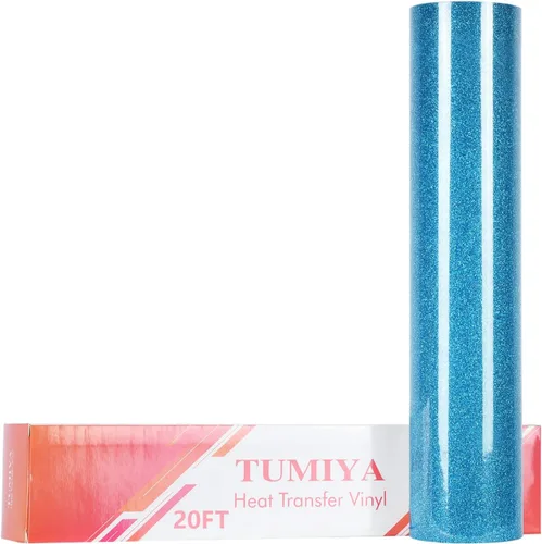 Vista 63 de TUMIYA - Rollo de vinilo para transferencia de calor (100.1 x 14.8 ft, vinilo adhesivo brillante HTV (rosa)