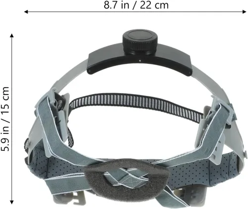 Vista 4 de Housoutil - Accesorios para casco de repuesto ajustable con perilla cómoda para casco de protección universal de 8.66 x 8.26 x 5.90 pulgadas