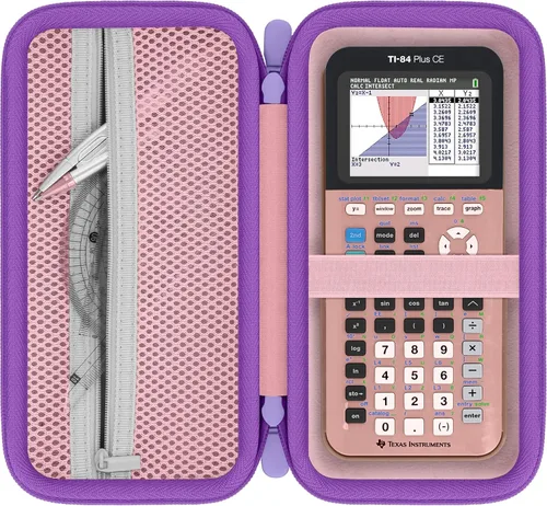 Vista 18 de Estuche rígido para calculadora CE Texas Instruments TI-84 Evo/TI-84
