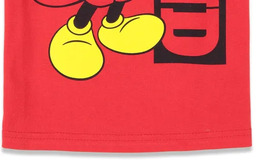 Vista 6 de Disney- Camisa de manga corta y pantalones cortos de malla de Mickey Mouse