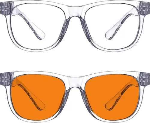 Vista 366 de Eyekepper Gafas de luz azul para hombre y mujer, paquete de 6 lentes Pilot Paquete de 6 color mezclado