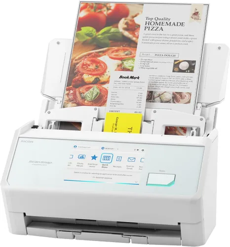 Vista 7 de ScanSnap iX1600 Escáner de Documentos, Fotos y Recibos Inalámbrico o USB de Alta Velocidad con Habilitación para la Nube, Pantalla Táctil Grande