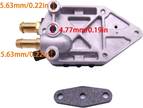 Vista 6 de Motor fueraborda 438559 0438559 385784 43390 395712 398385 765591 0383765 Bomba de combustible para Johnson Evinrude OMC BRP 25HP 35HP 50HP 65HP