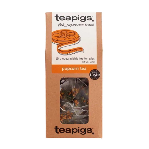 Vista 10 de Teapigs Bolsas de té de hojas de menta hechas con hojas enteras, 15 unidades (paquete de 1)