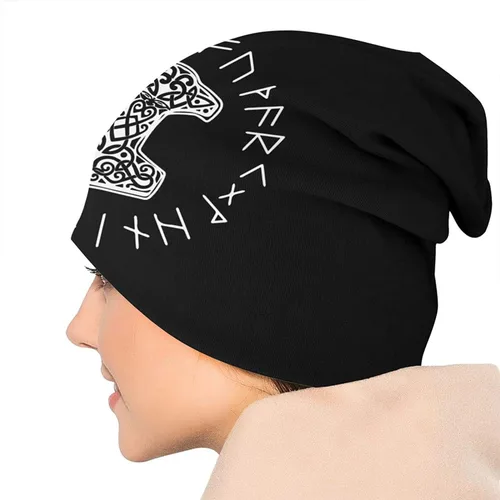 Vista 5 de Fuevdvrri Beanie Men Women Unisex Skull Winter Hats Cap Custom