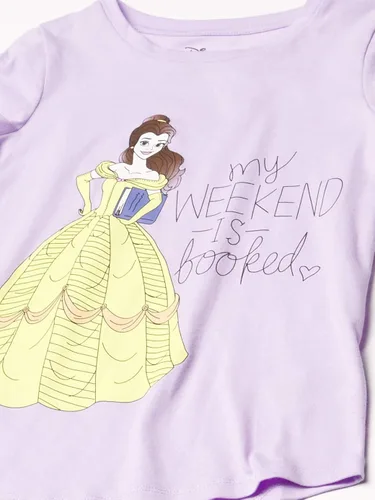 Vista 3 de Tienda Camiseta de manga corta de Spotted Zebra de Disney Star Wars Frozen Princesa