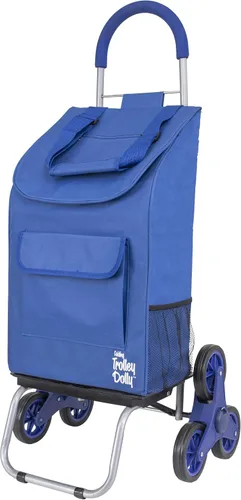 Vista 2 de dbest Products Carrito de escalador de escaleras Dolly con correas de mochila, carrito de compras Apartamento plegable para condominio
