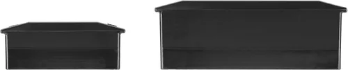 Vista 4 de TEKTON 14 herramientas de 3/8 pulgadas de tuerca de trampa, Crowfoot Wrench Organizador Rack, negro (5/16-1-1/16 pulgadas) ORG25114 Fabricado
